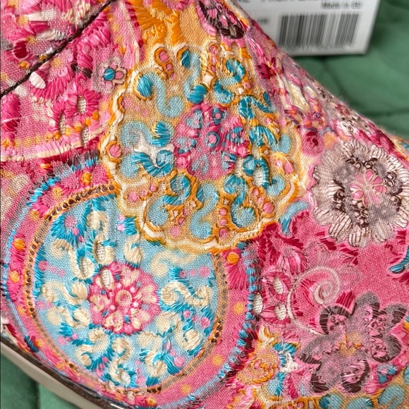 Sanita Women's Vibrant Floral Clogs - Pink and Multicolor - Picture 2 of 7